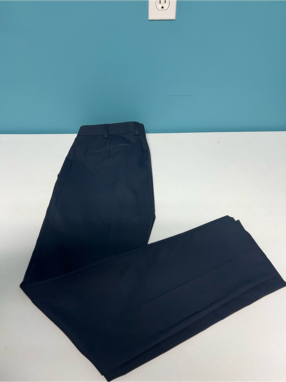 Men's navy slacks from Nordstrom. Size 34 x 32.